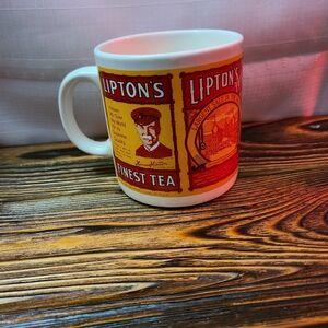 Lipton's Finest Tea Collectible 8 oz Coffee Mug